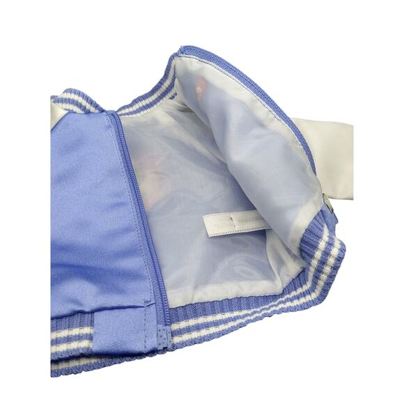 American Girl Doll 18” Innerstar University Varsity Bomber Jacket Purple - Picture 5 of 10